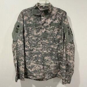 US Military Issue ACU UCP Camouflage Army Combat Coat Jacket Size Medium Regular